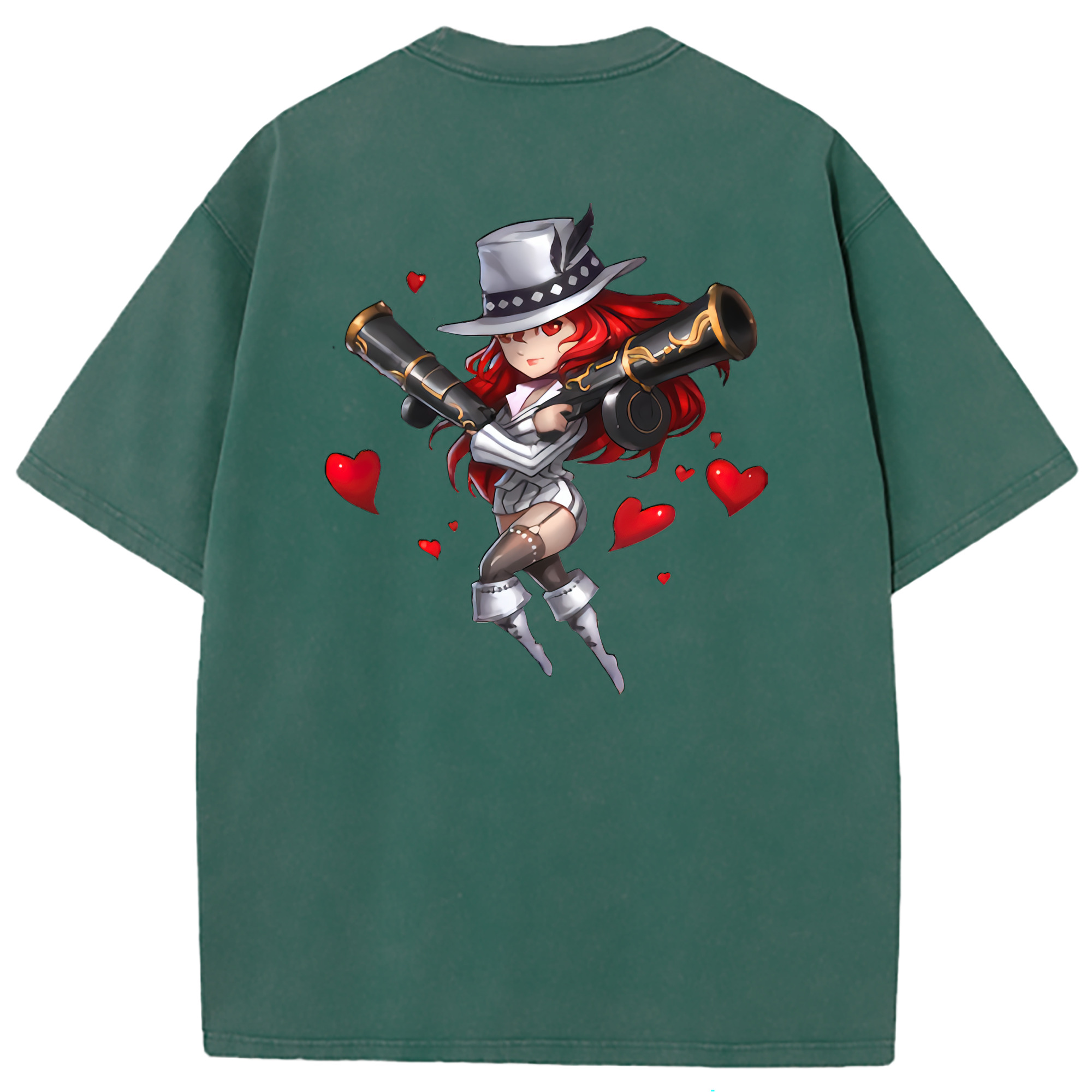 （画像用） リーグ・オブ・レジェンド League of Legends LOL 綿100% ヴィンテージ風 半袖Tシャツ（背面プリント）